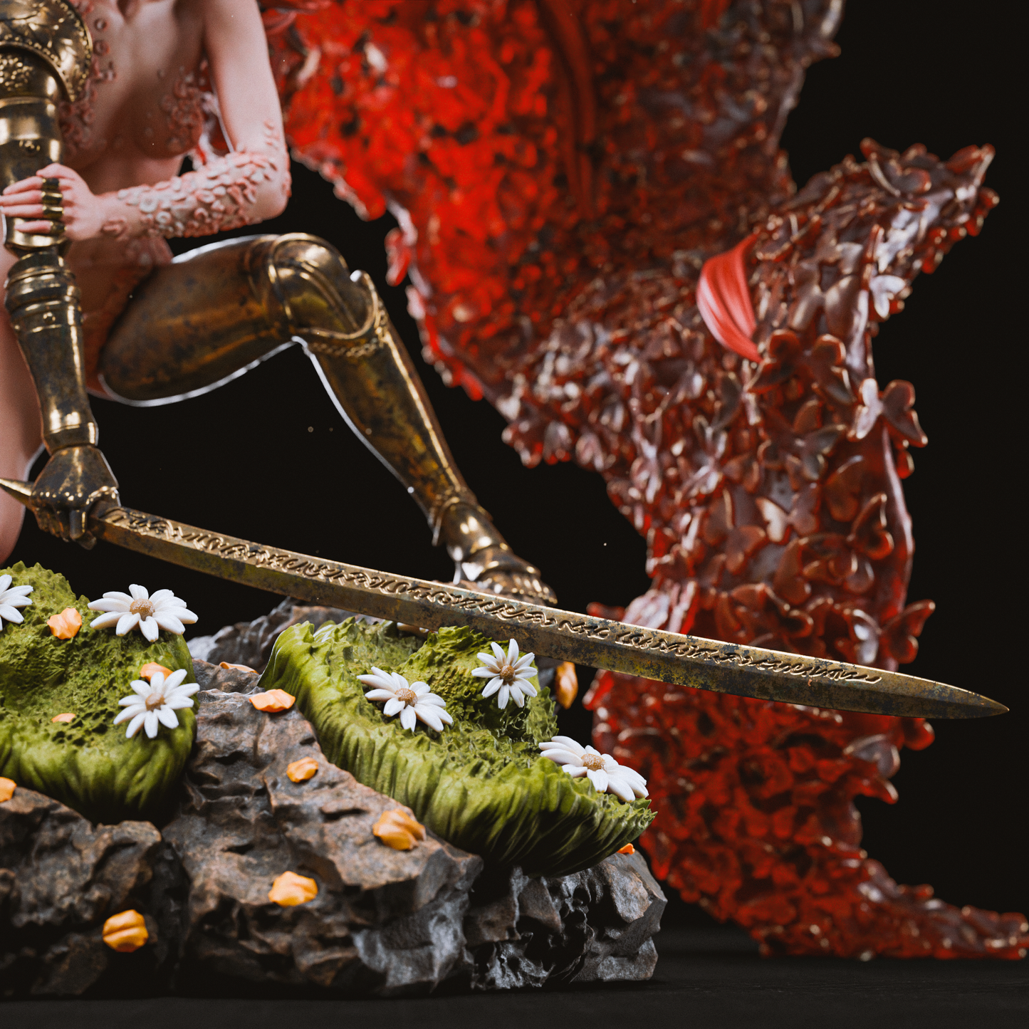 Malenia Blade of Miquella – Elden Ring - 3D Resin 16K Print