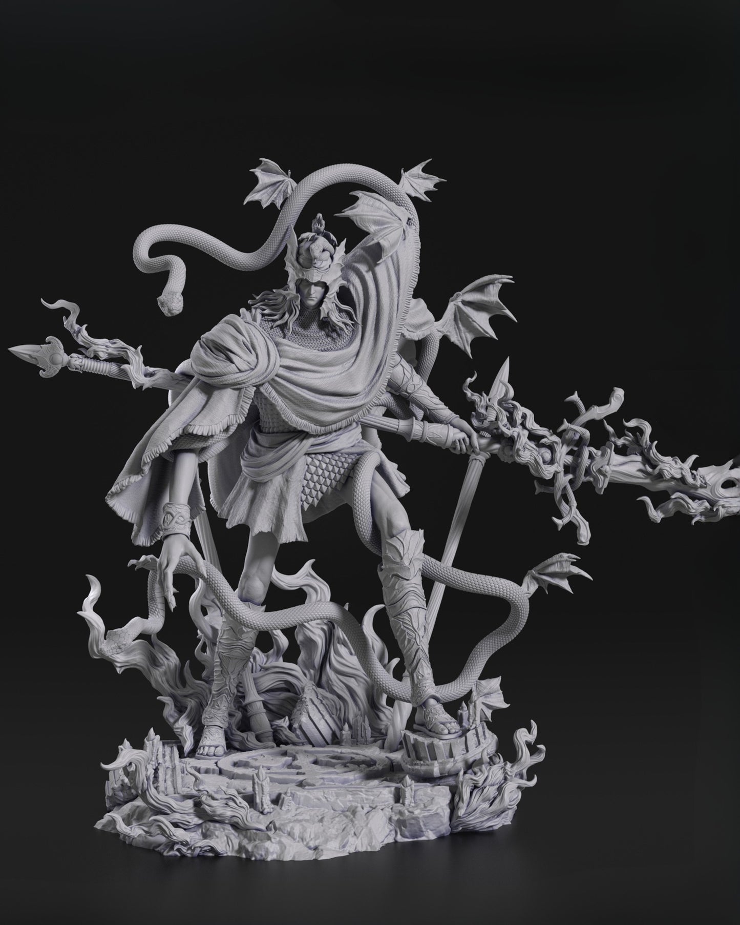 Messmer the Impaler - Elden Ring - 3D Resin 16k Print