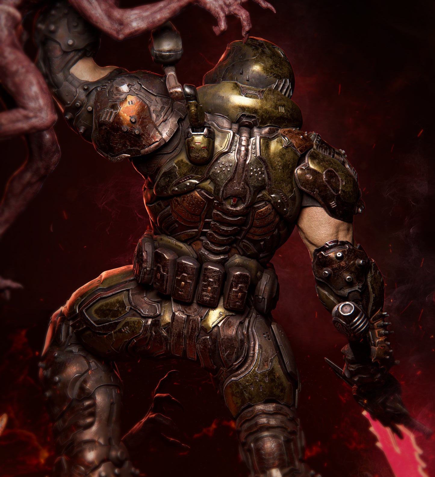 Doom Slayer - Doom - 3D Resin Print 16K Detail