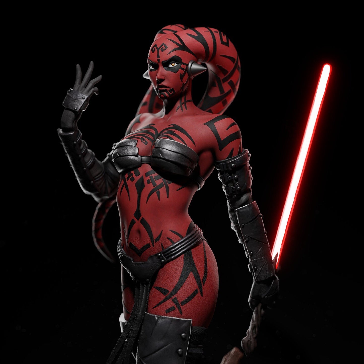 Darth Talon - Sith Assassin from Star Wars - 3D Resin 16k Print