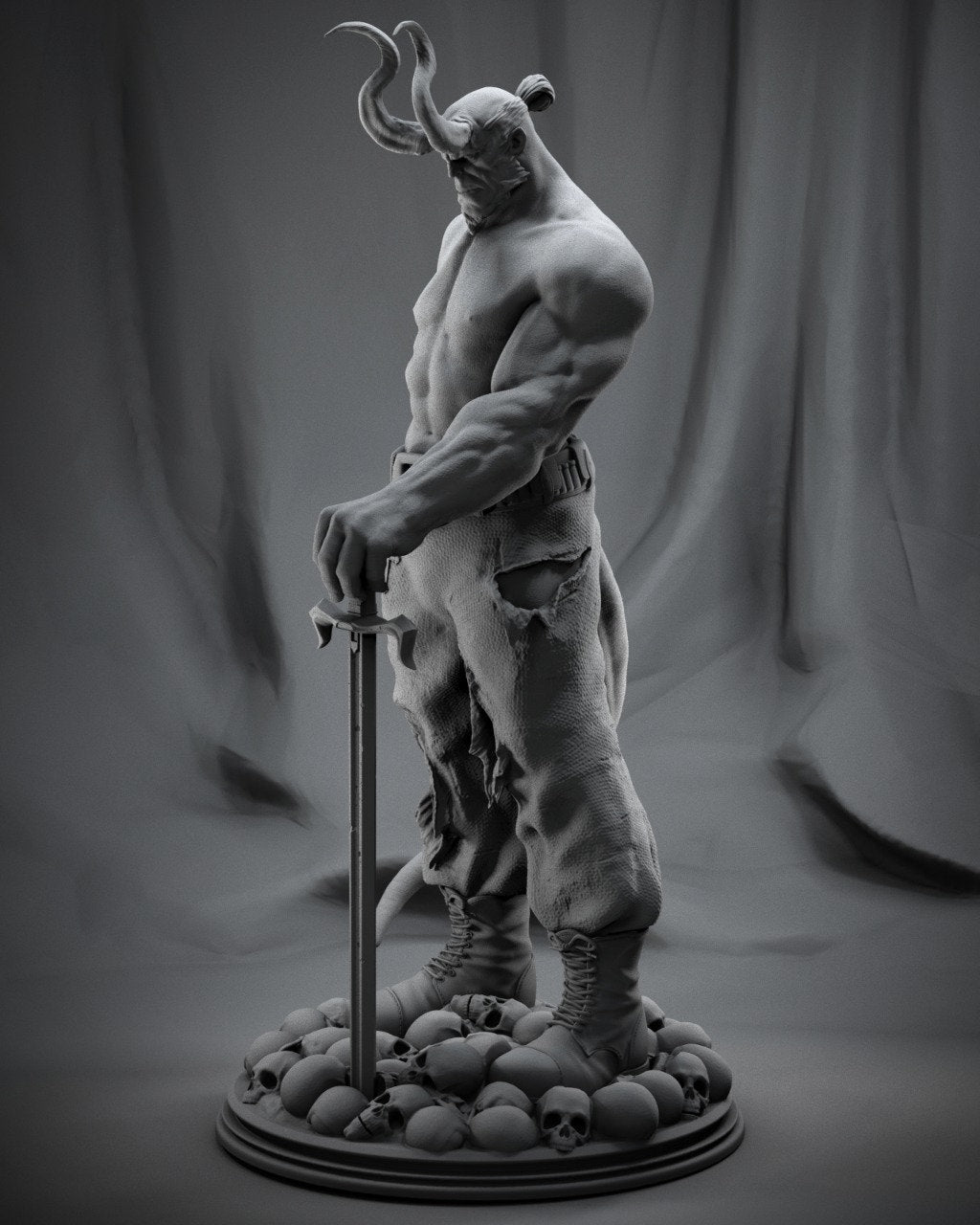 Anung Un Rama - The Right Hand of Doom from Hellboy - 3D Resin 16k Print