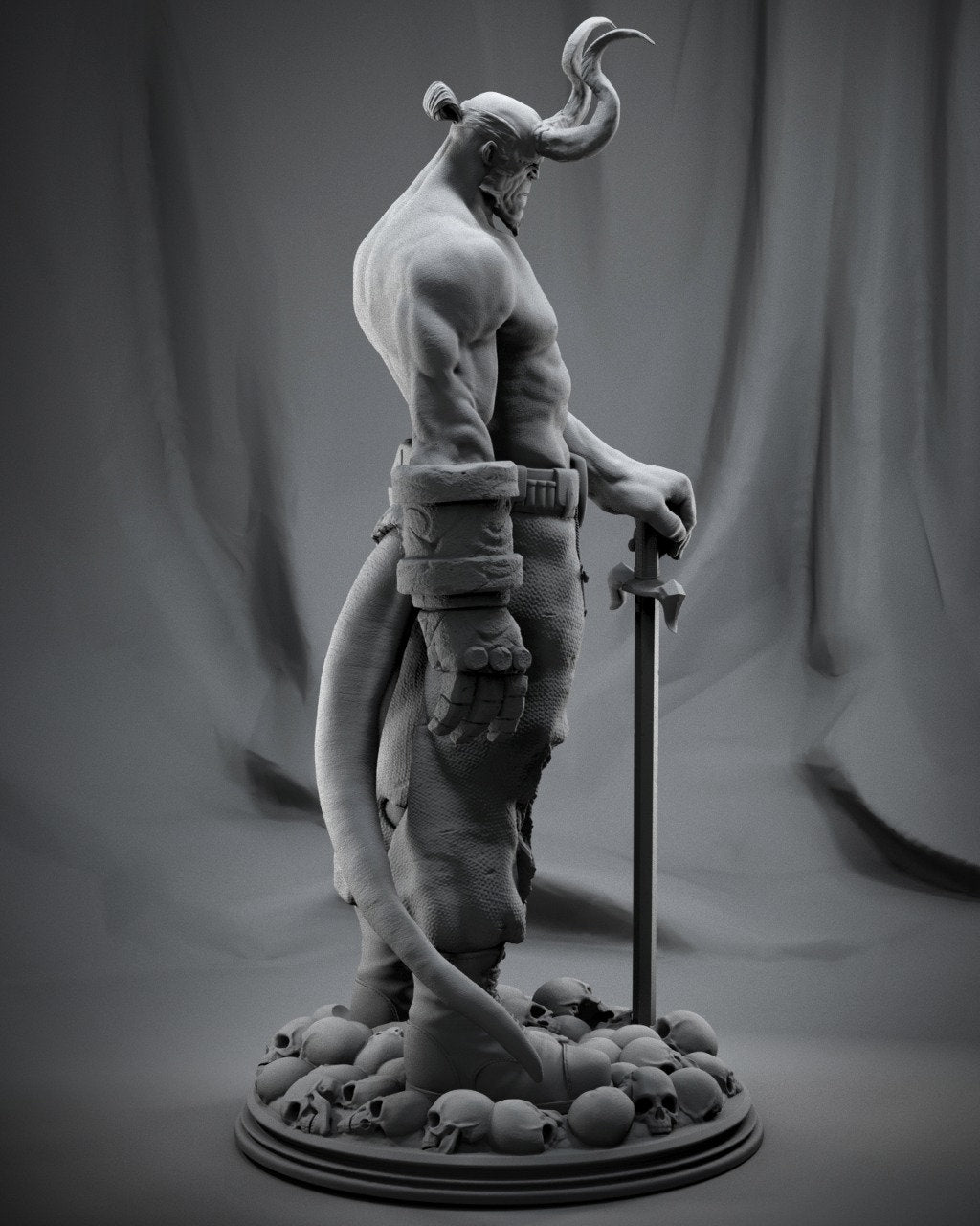 Anung Un Rama - The Right Hand of Doom from Hellboy - 3D Resin 16k Print