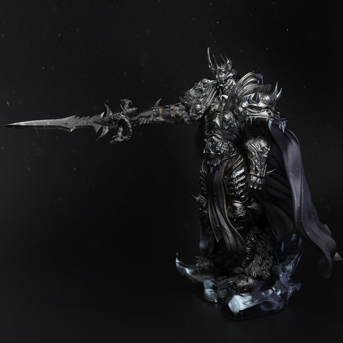 Lich King - World of Warcraft - 3D Resin 16k Print