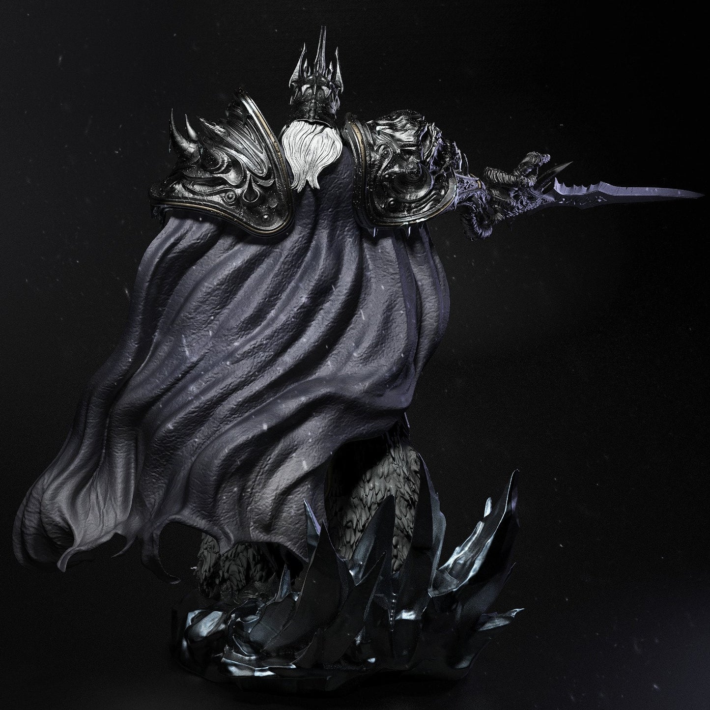 Lich King - World of Warcraft - 3D Resin 16k Print