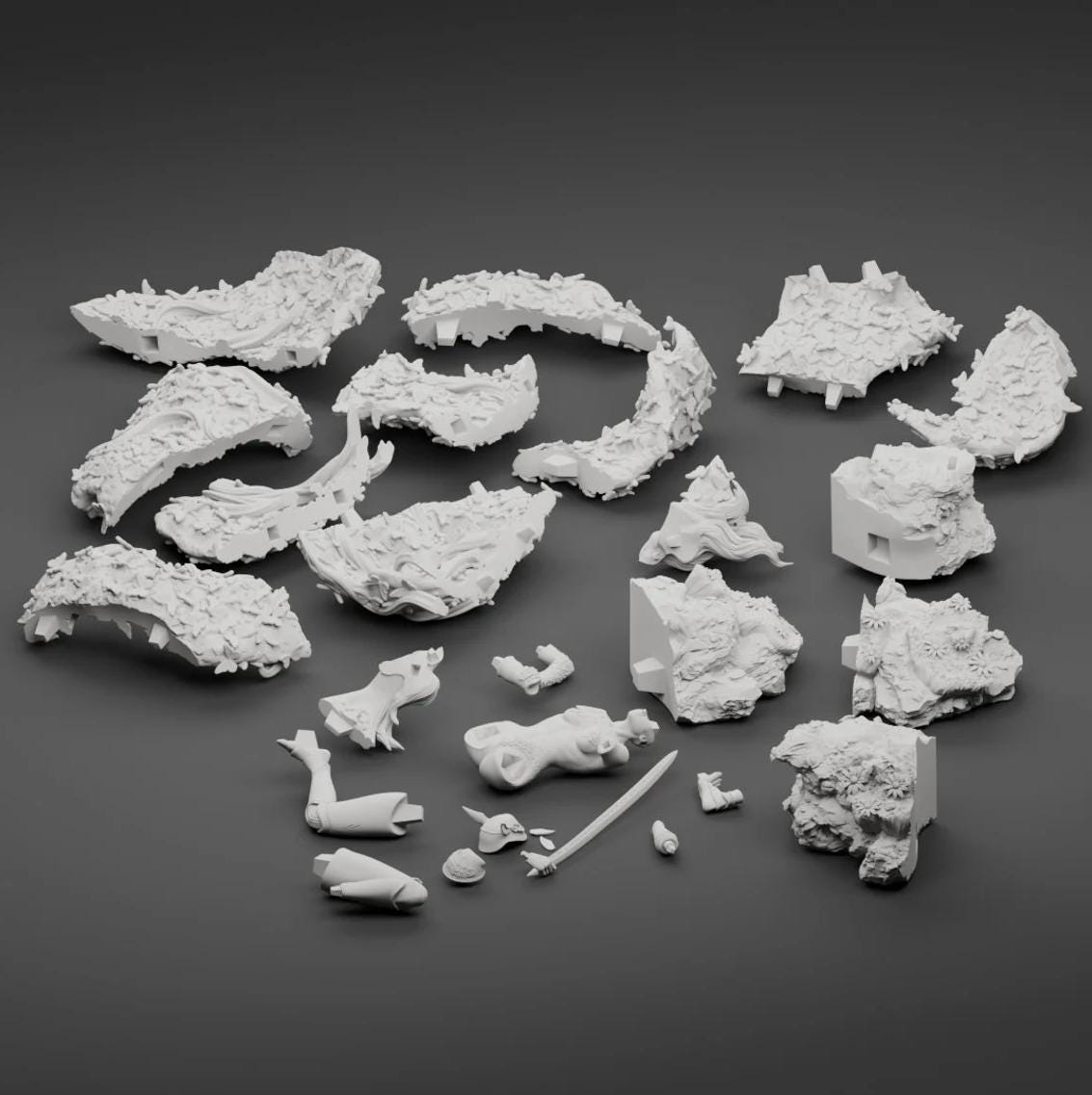 Malenia Blade of Miquella – Elden Ring - 3D Resin 16K Print