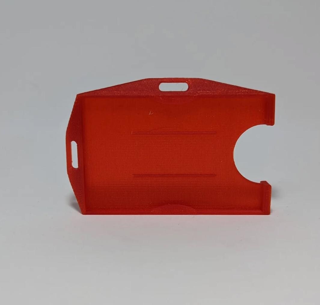 Double-Sided Badge Holder STL File