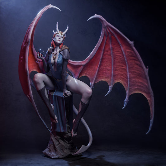 Mizora - The Fiendish Devil from Baldur's Gate 3 - 3D Resin 16k Print