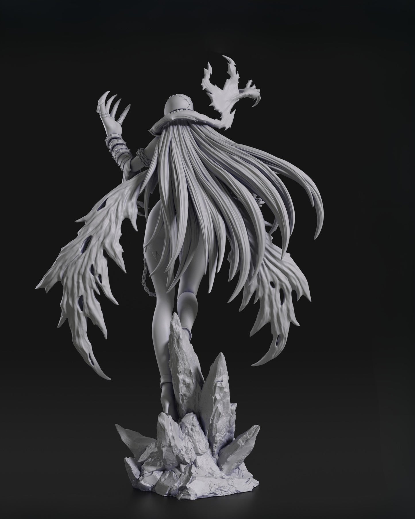 Lady Devimon - The Dark Queen of Digimon - 3D Resin 16k Print