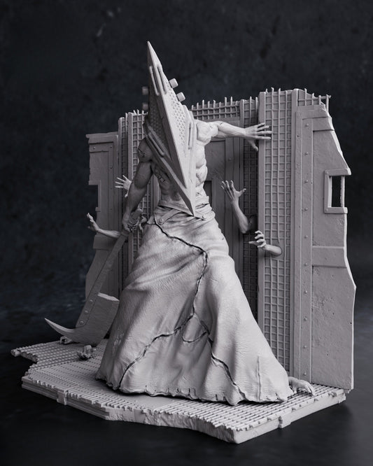 Pyramid Head - Silent Hill - 3D Resin 16k Print