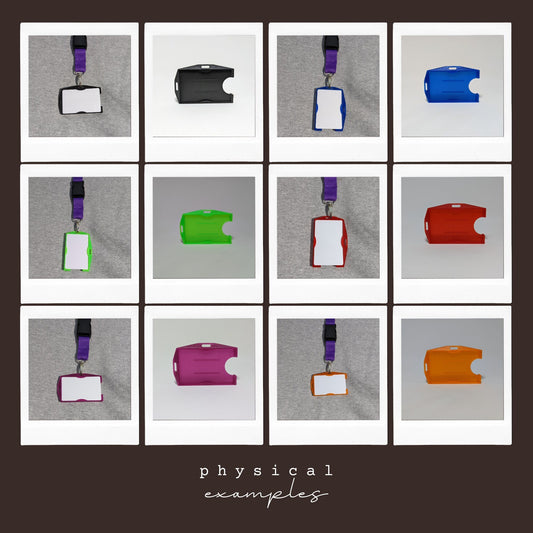 Double-Sided Badge Holder STL File