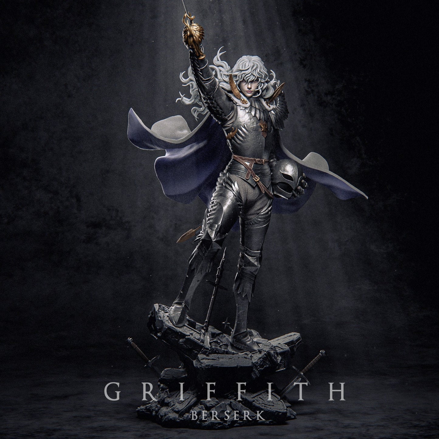 Griffith - The White Hawk from Berserk - 3D Resin 16k Print