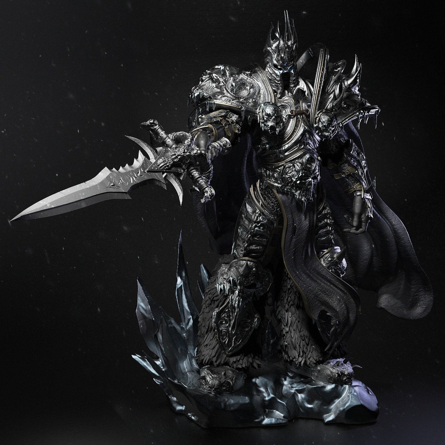 Lich King - World of Warcraft - 3D Resin 16k Print