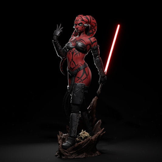 Darth Talon - Sith Assassin from Star Wars - 3D Resin 16k Print