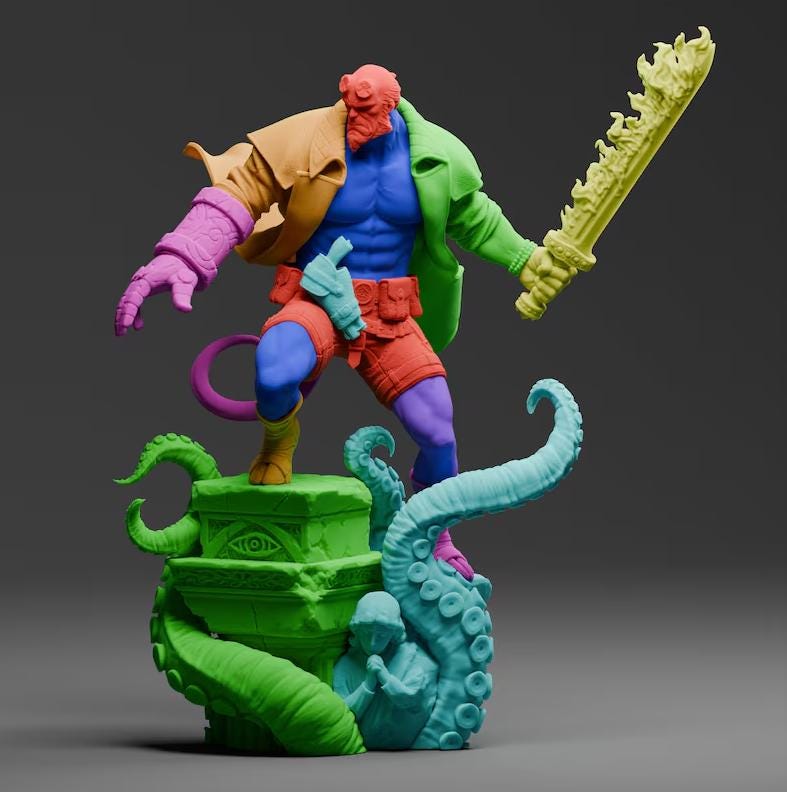 Hellboy – Anung Un Rama - 3D Resin 16K Print